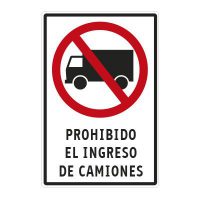 Prohibido ingreso de camiones